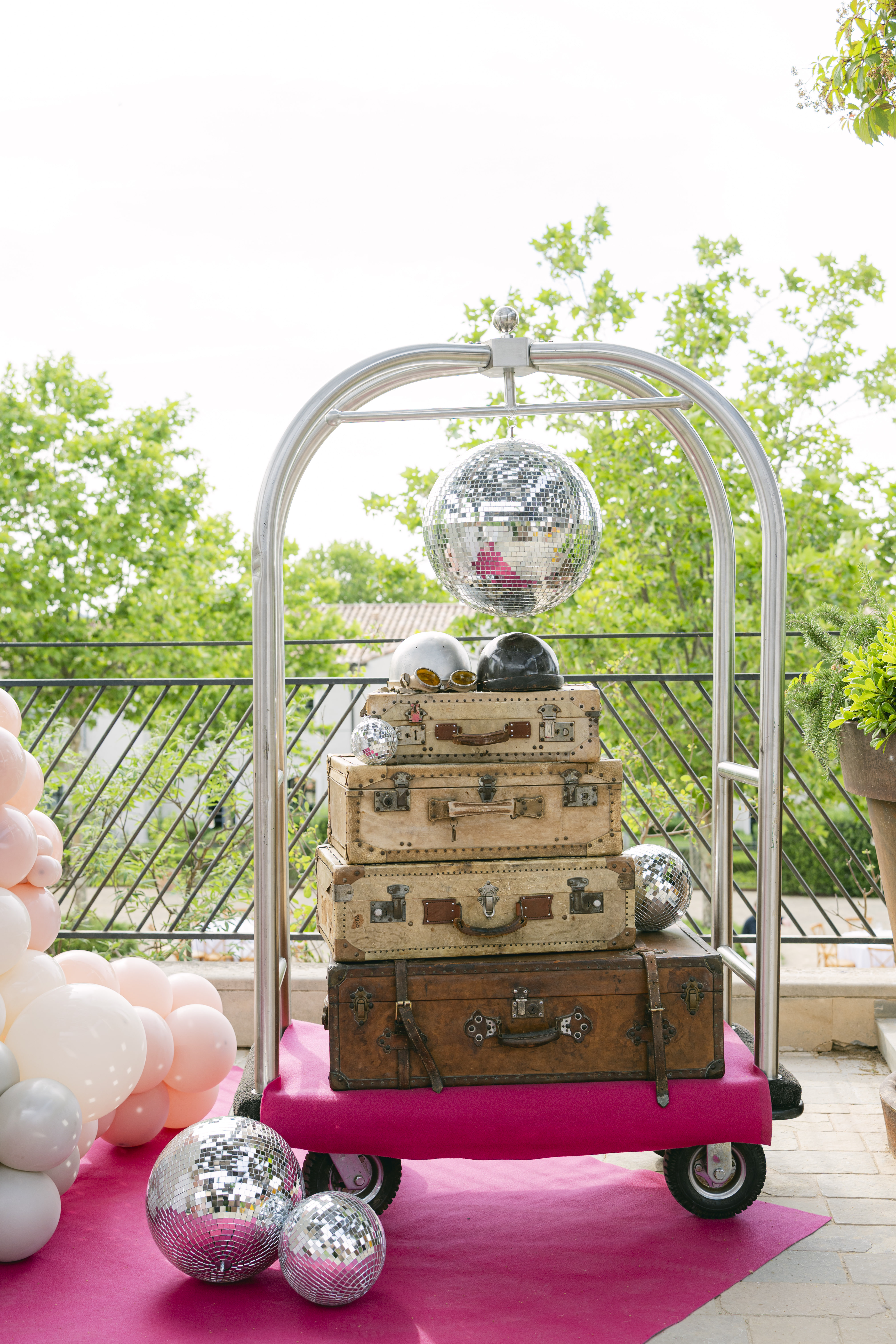 Valises beiges