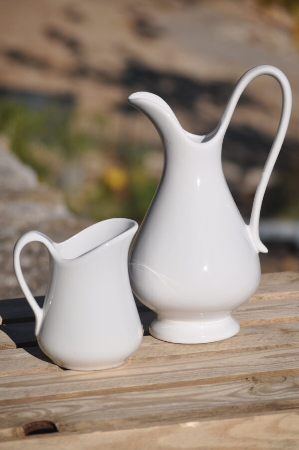Duo carafe blanche