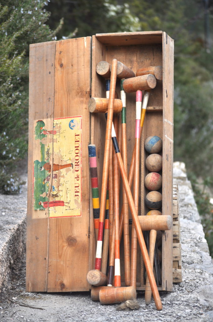 Jeu de croquet Curiosités et Confettis